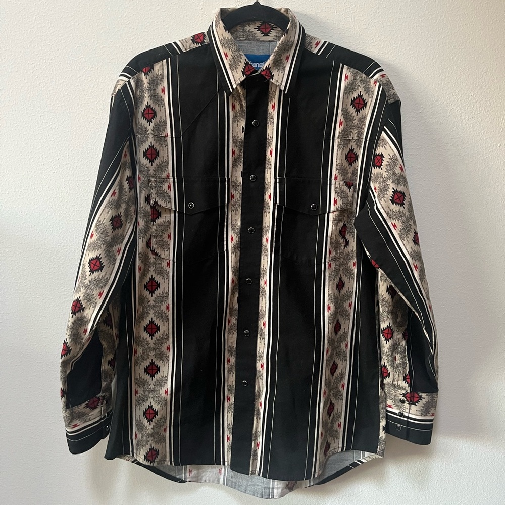 Vintage Wrangler Pearl Snap